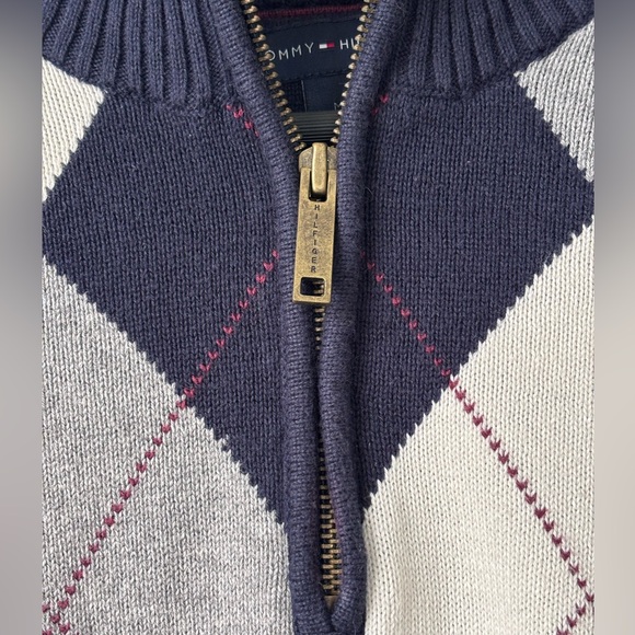 Tommy Hilfiger Men's Argyle Sweater - Picture 3 of 6